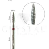 FREZ DIAMENTOWY PŁOMIEŃ (TORNADO) Crystal Professional №19 (CZERWONE NACIĘCIE 2,3 mm)
