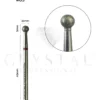 Frez Diamentowy „Kulka” Crystal Professional №05 (Czerwone Nacięcie 3,5 mm)