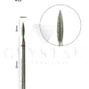 FREZ DIAMENTOWY „PŁOMIEŃ” Сrystal Professional №13 (CZERWONE NACIĘCIE 1,8 mm)