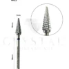 Frez Węglikowy „Stożek zaokrąglony” Crystal Professional №03 (Niebieskie Nacięcie 5,0 mm)