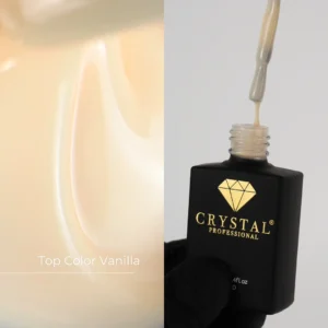 Crystal Professional – camouflage hybrid UV/LED top coat, HEMA & TPO free