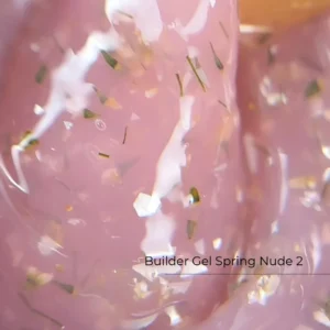 Builder Gel Spring Nude №2 Crystal Professional HEMA & TPO Free